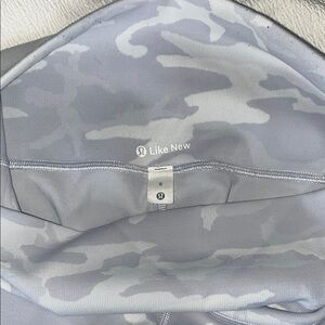 lululemon athletica Gray Camo Leggings